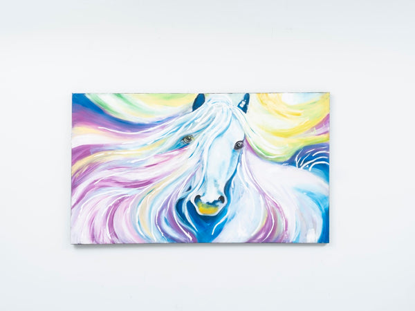 English Elm Wandela Oversized Pink Canvas Wall Art 47'' X 27'' - Vibrant Charm For Modern Living Spaces B029119794-GIGA