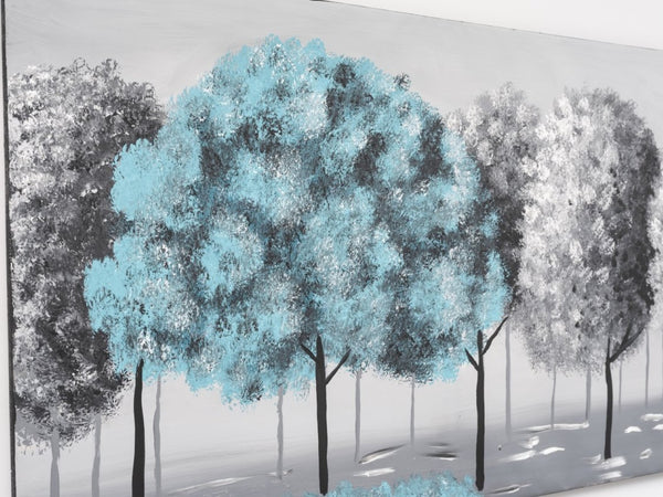 English Elm Wandela Striking Wall Canvas Art 47" X 27" - Modern Elegance For Living Rooms & Offices Decor B029119793-GIGA