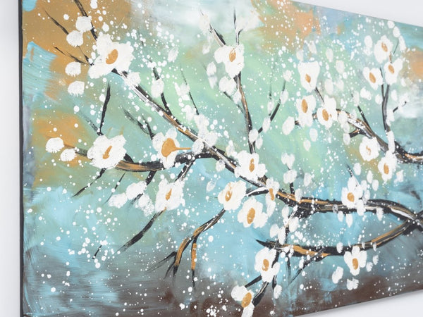 English Elm Wandela Vibrant Lime Green Canvas Paintings 47'' X 27'' - Elevate Your Space With Artful Elegance B029119792-GIGA