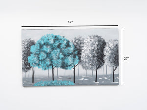 English Elm Wandela Striking Wall Canvas Art 47" X 27" - Modern Elegance For Living Rooms & Offices Decor B029119793-GIGA