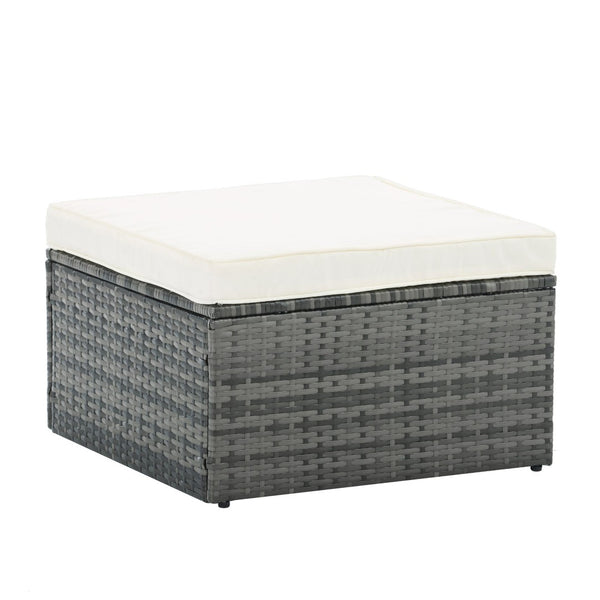 English Elm Patio 5-Piece Pe Wicker Furniture Set With Lift-Top Coffee Table For Ultimate Outdoor Comfort & Style W1703S00004-GIGA