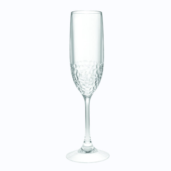 English Elm Tritan Clear Unbreakable Champagne Flutes Set of 4 (6oz) – BPA-Free, Dishwasher-Safe Wedding Glasses B095120370