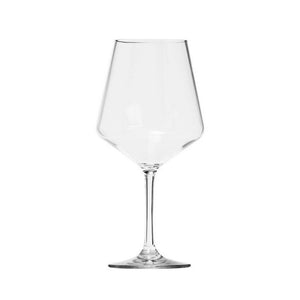 English Elm Plastic Wine Glasses Set Of 4 - Unbreakable 15Oz Tritan Stemware For Indoor & Outdoor Entertaining B095120359-GIGA