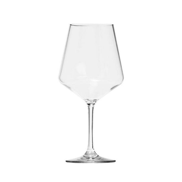 English Elm Plastic Wine Glasses Set Of 4 - Unbreakable 15Oz Tritan Stemware For Indoor & Outdoor Entertaining B095120359-GIGA