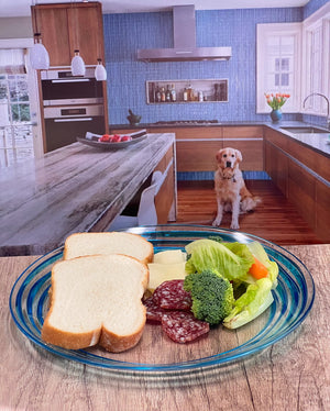 English Elm Designer Swirl 12" Acrylic Dinner Plates Set Of 4 – Stylish, Unbreakable, Bpa-Free For All Occasions B095120398