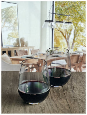 English Elm Oval Halo Tritan Hi-Ball Glasses Set Of 4 - 20Oz Shatter-Resistant Tumblers, Bpa-Free Drinkware B095120358-GIGA