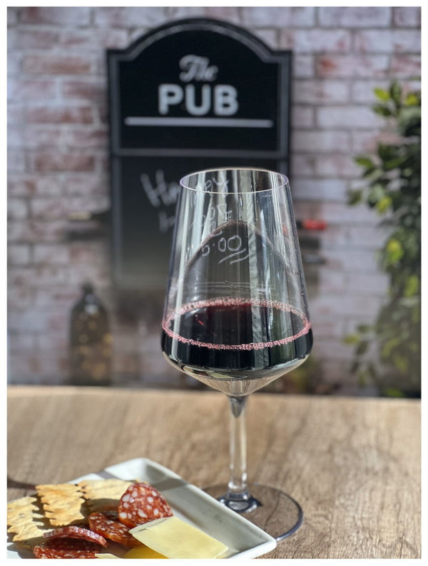 English Elm Plastic Wine Glasses Set Of 4, Unbreakable & Bpa-Free Tritan, Perfect For Outdoor Parties & Picnics B095120363-GIGA