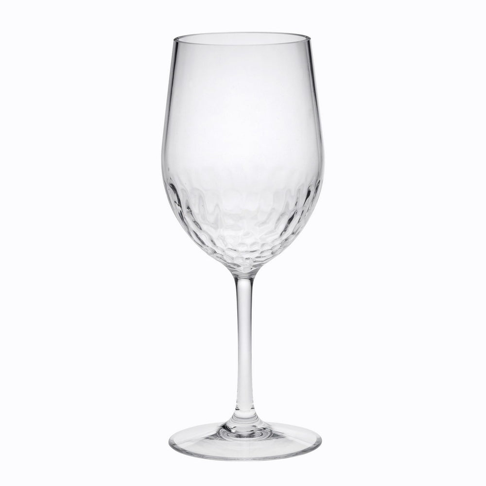 English Elm Plastic Wine Glasses Set Of 4 - Unbreakable 12Oz Tritan Stemmed Glasses For Any Occasion! B095120367-GIGA