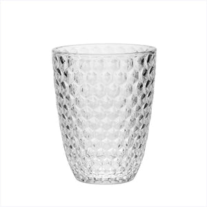English Elm Diamond Cut Acrylic Drinking Glasses Set Of 4 (12Oz) - Stylish, Shatterproof, Bpa-Free Tumblers For All Occasions B095120372