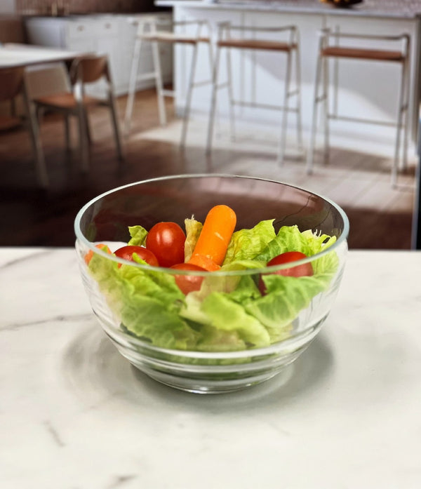 English Elm Swirl Acrylic Serving Bowls - Unbreakable Bpa-Free Design For Soups, Salads, Snacks & Easy Cleanup! B095120315-GIGA