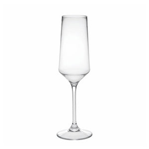 English Elm Tritan Unbreakable Champagne Flutes Set Of 4, 10Oz - Elegant Plastic Glasses For Weddings & Parties B095120362-GIGA