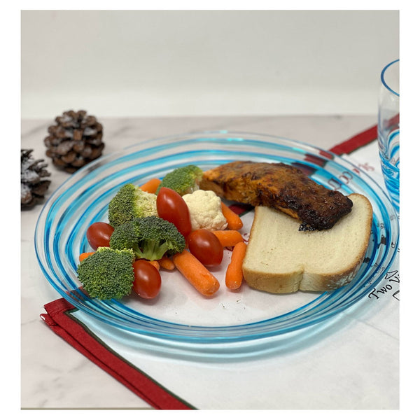 English Elm Designer Swirl 12" Acrylic Dinner Plates Set Of 4 – Stylish, Unbreakable, Bpa-Free For All Occasions B095120398