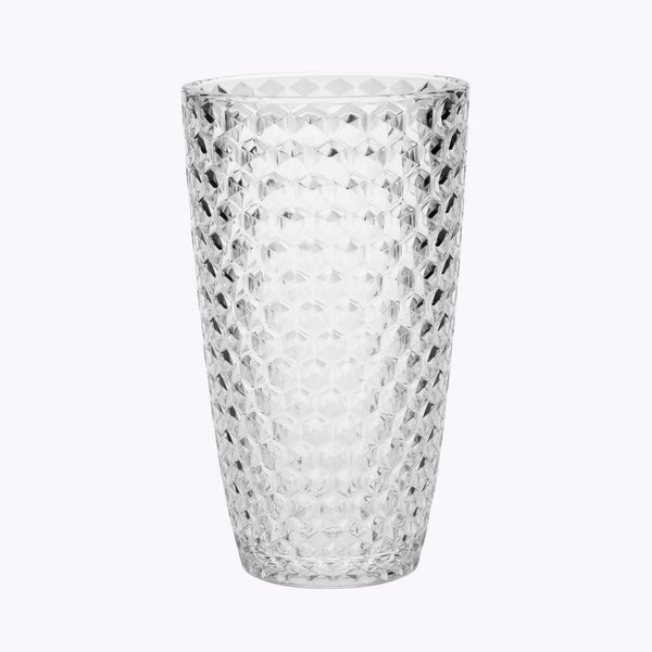 English Elm Diamond Cut Acrylic Glasses Set Of 4 – Stylish, Shatter-Resistant Drinkware For Every Occasion! B095120375