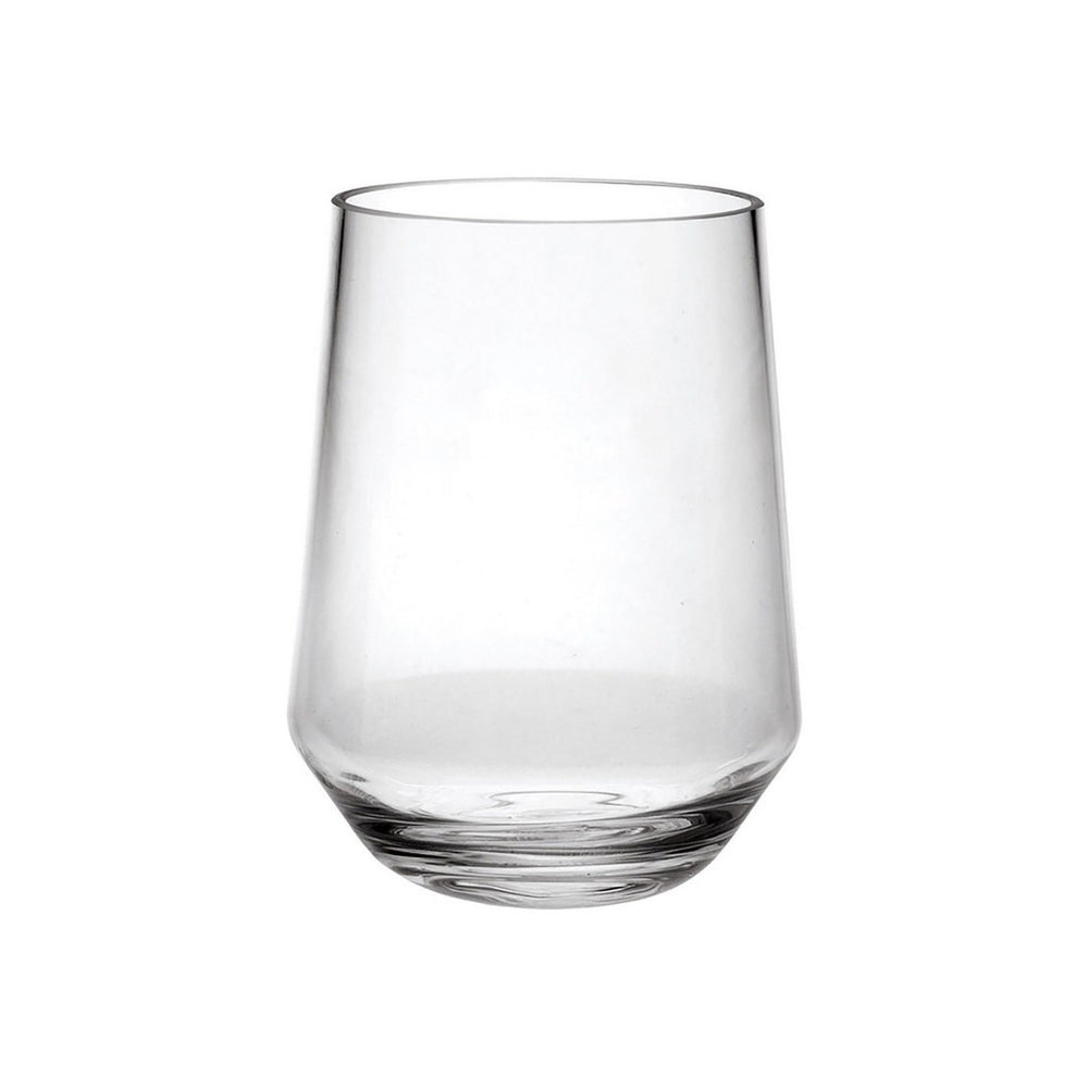 English Elm Plastic Wine Glasses Set Of 4, Unbreakable 17Oz Tritan Stemmed Glasses For Any Occasion, Dishwasher Safe B095120366-GIGA