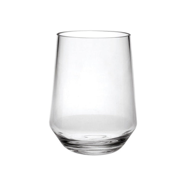 English Elm Plastic Wine Glasses Set Of 4, Unbreakable 17Oz Tritan Stemmed Glasses For Any Occasion, Dishwasher Safe B095120366-GIGA