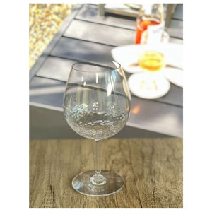 English Elm Plastic Wine Glasses Set Of 4 - Unbreakable Tritan Stemmed Design For Outdoor & Everyday Use B095120369-GIGA