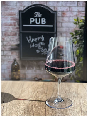 English Elm Plastic Wine Glasses Set Of 4 - Unbreakable, Bpa-Free Tritan Drinkware For Indoor & Outdoor Events B095120360-GIGA