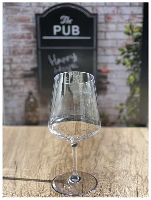 English Elm Plastic Wine Glasses Set Of 4 - Unbreakable, Bpa-Free Tritan Drinkware For Indoor & Outdoor Events B095120360-GIGA