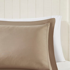 English Elm Full/Queen Madison Park Larkspur 3M Scotchgard Diamond Quilted Reversible Down Alternative Set - Soft, Stain-Resistant, Machine Washable B03595019