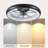 English Elm Ceiling Fan With Lights Dimmable Led