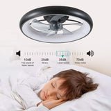 English Elm Ceiling Fan With Lights Dimmable Led