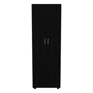 English Elm 2 Piece Bedroom Set London Armoire & Capri 3-Drawer Dresser Black — Easy-Assembly, Durable Wood Finish, Pre-Drilled Holes, Clear Instructions B0200S00259