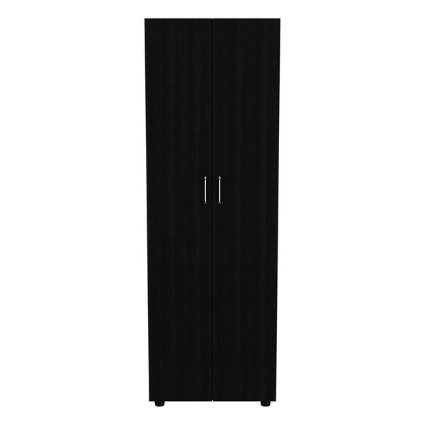 English Elm 2 Piece Bedroom Set London Armoire & Capri 3-Drawer Dresser Black — Easy-Assembly, Durable Wood Finish, Pre-Drilled Holes, Clear Instructions B0200S00259