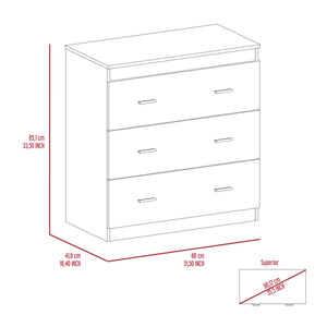 English Elm 2 Piece Bedroom Set Kairo & Capri Dressers Black - Durable Particle Board, Easy Interlock Assembly, Pre-Drilled Holes, Clear Guides B0200S00233