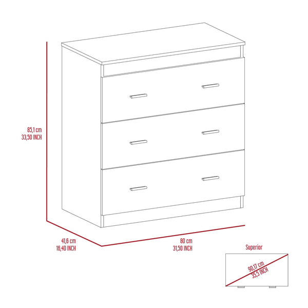 English Elm 2 Piece Bedroom Set Cartagena Armoire & Capri 3-Drawer Dresser Black — Sturdy RTA Wood, Easy Assembly, Pre-Drilled Holes B097S00056