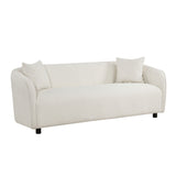 Bishop Beige Sofa - Minimalist Design for Living Room or Office, Easy Assembly