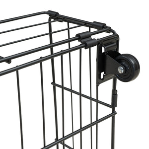 English Elm Full Full over Twin-Twin Triple Bunk Bed with Drawers & Stairs, White/Natural Planks, Space-Saving Durable Design SF000008AAB