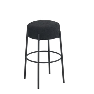 English Elm 30" Tall High Bar Stools Set Of 2 - Sleek Upholstered Seating For Kitchens, Cafés & Modern Bars W1901112450