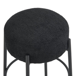 English Elm 30" Tall High Bar Stools Set Of 2 - Sleek Upholstered Seating For Kitchens, Cafés & Modern Bars W1901112450