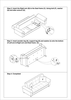 English Elm Contemporary Adjustable Microfiber Sofa with Cube Pattern, Storage Underseat, Plush Pillows & Arms Chocolate 72 L x 45 W x 14 H HS00F7889-ID-AHD