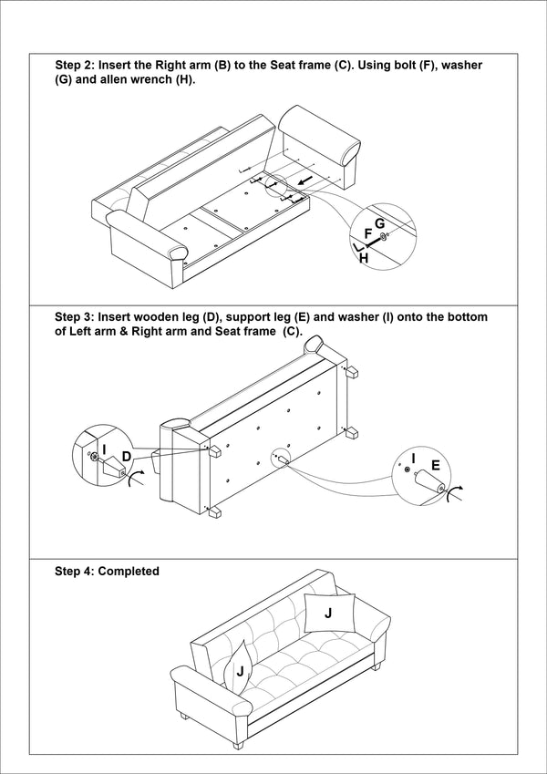 English Elm Contemporary Adjustable Microfiber Sofa with Cube Pattern, Storage Underseat, Plush Pillows & Arms Chocolate 72 L x 45 W x 14 H HS00F7889-ID-AHD