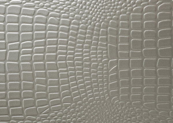 English Elm 1pc Glam Five-Drawer Embossed Crocodile Finish Chest with Felt-Lined Top Drawer and Dovetail Joinery Champagne 33.31 L x 18.58 W x 49.69 H B011P216716