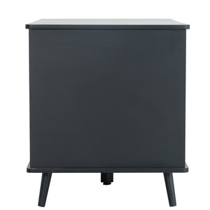 English Elm Litter Box Enclosure - Stylish Cat Furniture With Hidden Plug, Storage, And Triple-Door Access W42090255
