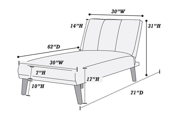 English Elm Blue 2pc Adjustable Sectional Sofa Set with Chaise – Blue Grey Polyfiber Convertible Bed, Solid Wood Legs, Plush Comfort HS00F8515-F8516-ID-AHD