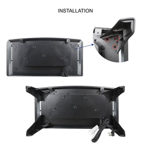 English Elm 24 Inch Infrared Quartz Stove Heater with 3d Flame Effect and Remote Control W1769112700