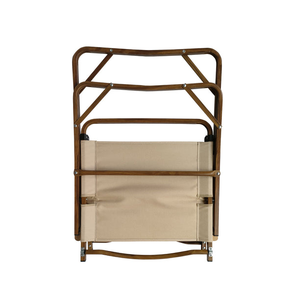 English Elm Comfy Portable Folding Chairs Set Of 4 - Lightweight Aluminum Frame With Stylish Armrests For Travel W495107781