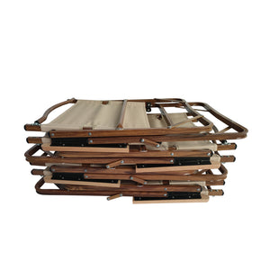 English Elm Comfy Portable Folding Chairs Set Of 4 - Lightweight Aluminum Frame With Stylish Armrests For Travel W495107781