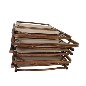 English Elm Comfy Foldable Travel Chair Set Of 4 For Kids - Lightweight, Portable, Stylish, And Easy To Store W495107783