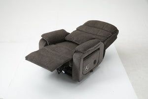 English Elm Lounge Power Lift Recliner with Massage Heat and Full Flat Recline for Living Room W547S00064