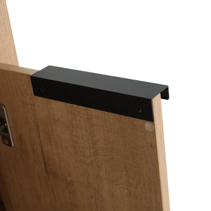 English Elm 24" Freestanding Bathroom Vanity Cabinet Only, 2 Soft-Close Doors, Eco Plywood, Water-Resistant Melamine W999113508
