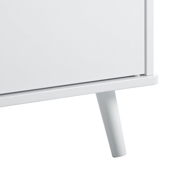 English Elm Litter Box Enclosure - Stylish Cat Washroom Storage Bench With Hidden Plug & 3 Doors, Black-Walnut W42090258