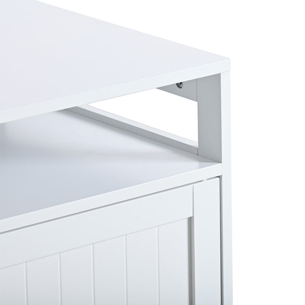 English Elm Litter Box Enclosure - Stylish Cat Furniture With Hidden Plug, Dual Doors & Ample Storage For Pets W42090259