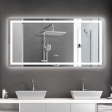 English Elm (Same As W134070942/L4004) 72"×36" Led Mirror Light Bathroom,Anti-Fog & Dimming Led Bathroom Vanity Mirror