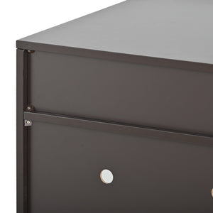 English Elm Litter Box Enclosure Grey - Durable Carb P2 Wood Cat Litter House with Hidden Plug, Storage Bench W42090263