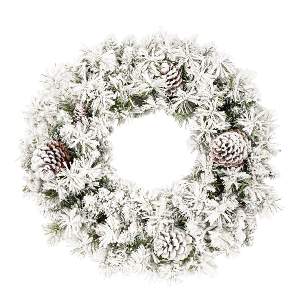 English Elm Pre-lit 7ft Artificial Christmas Set with 325 Warm LED Lights, Garland, Wreath & 2 Entry Trees (Flame‑Resistant) PX307760AAF