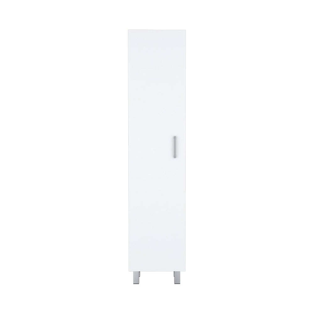 English Elm Storage Cabinet Molekeede – Stylish White Organizer With Lockable Doors & Versatile Shelves For Home B092123123-GIGA